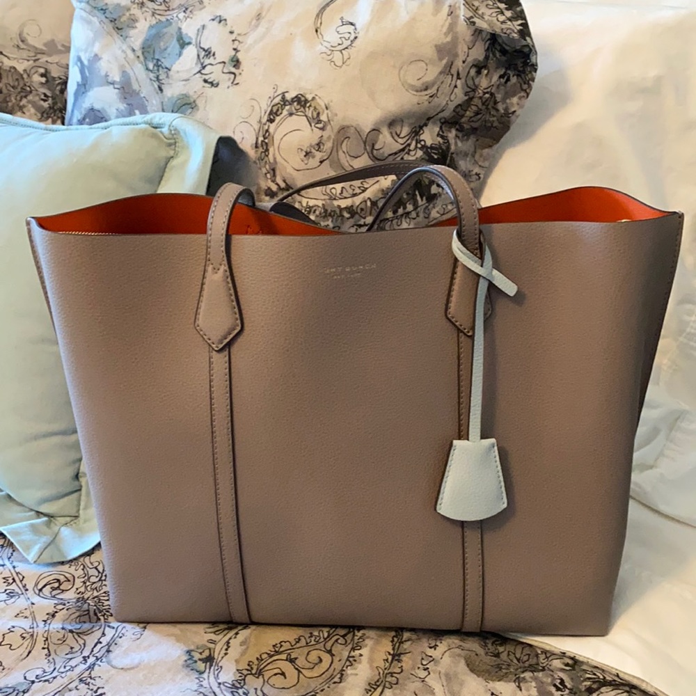 Tory Burch Triple Compartment Perry Tote